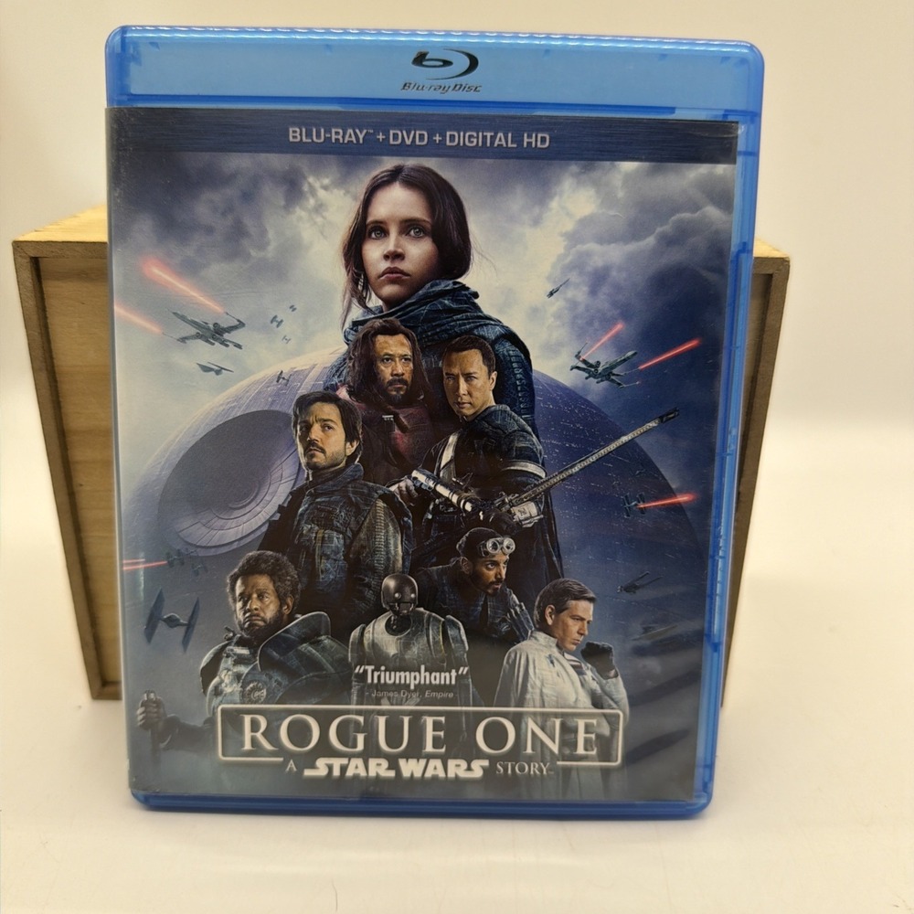 Rogue One: A Star Wars Story Blu-ray DVD 2016 Sci-Fi Movie 0786936852318